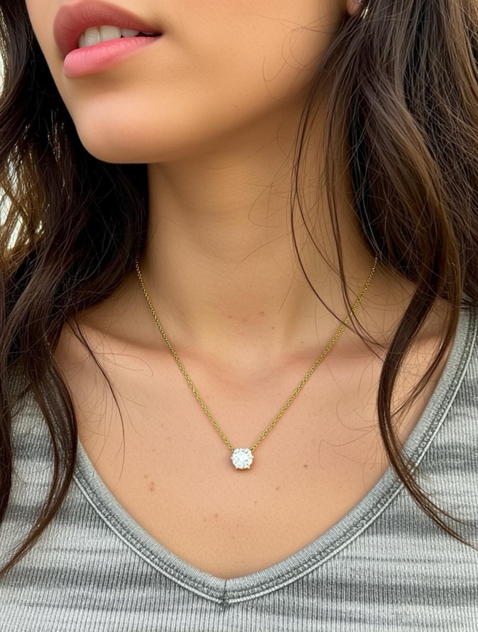 Diamond Pendant Necklace