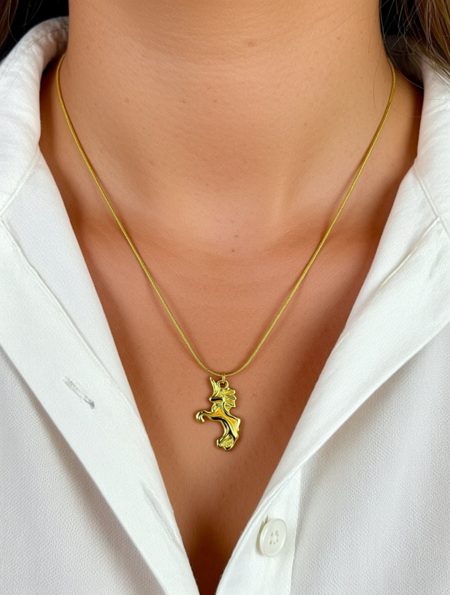 Unicorn Pendant Necklace